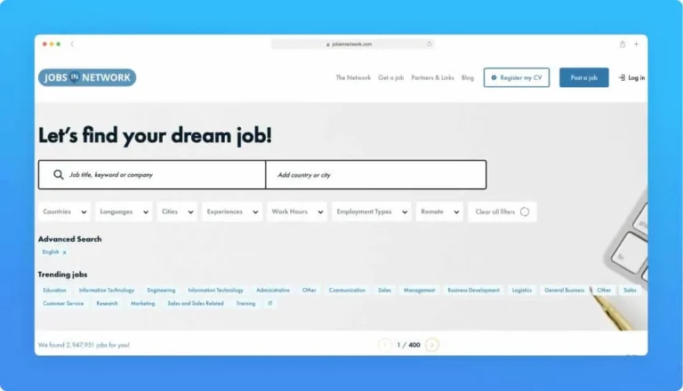 capture decran de la recherche avancee pole emploi