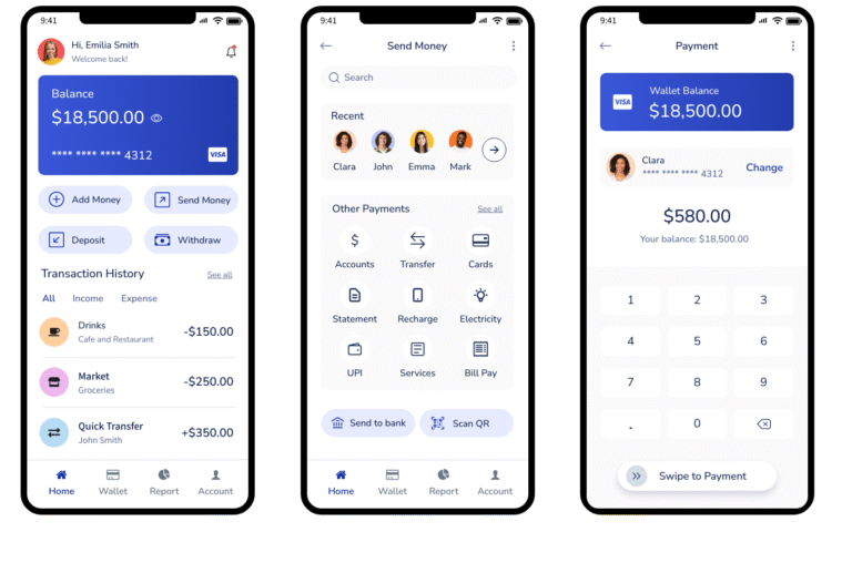 Comment consulter mes comptes particuliers au Crédit Lyonnais 2 capture decran dune application bancaire 1