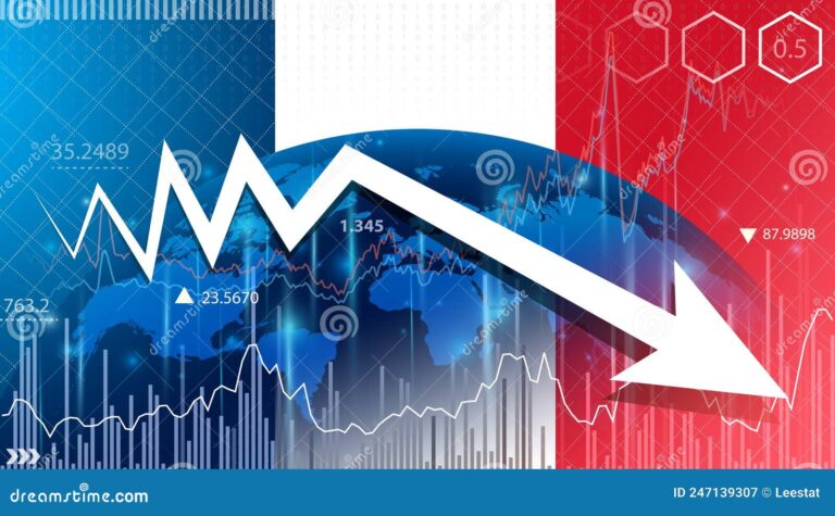carte de la france avec fleches dinvestissement