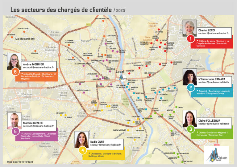 carte de lemplacement de meduane habitat