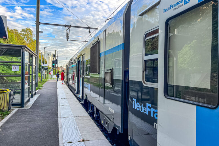 carte du rer d en temps reel