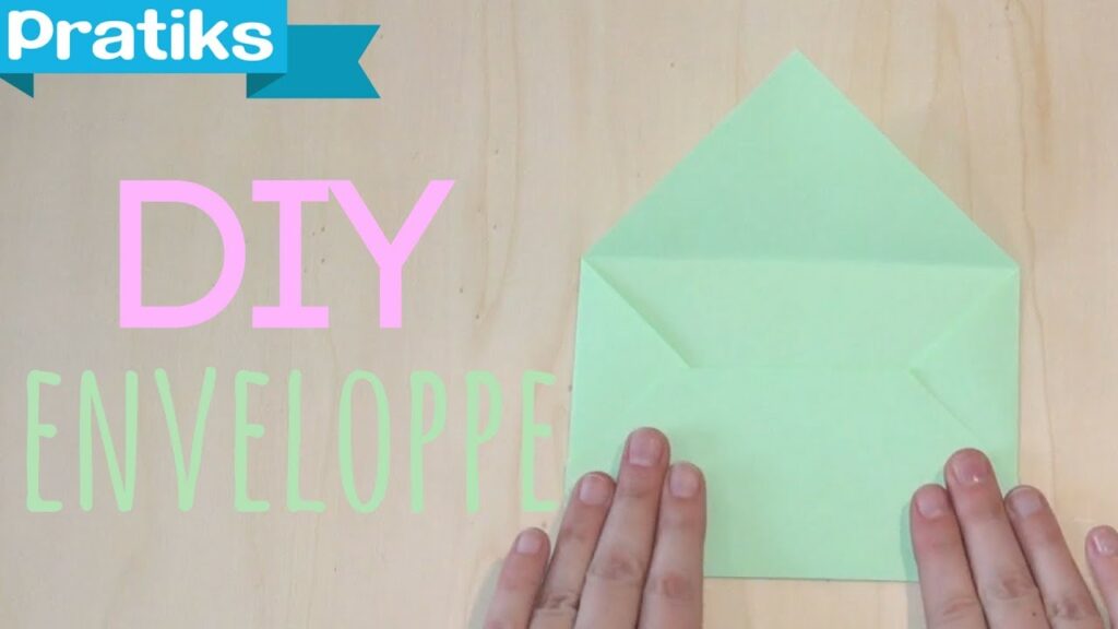Comment créer une enveloppe en papier facilement et rapidement 4 Comment créer une enveloppe en papier facilement et rapidement
