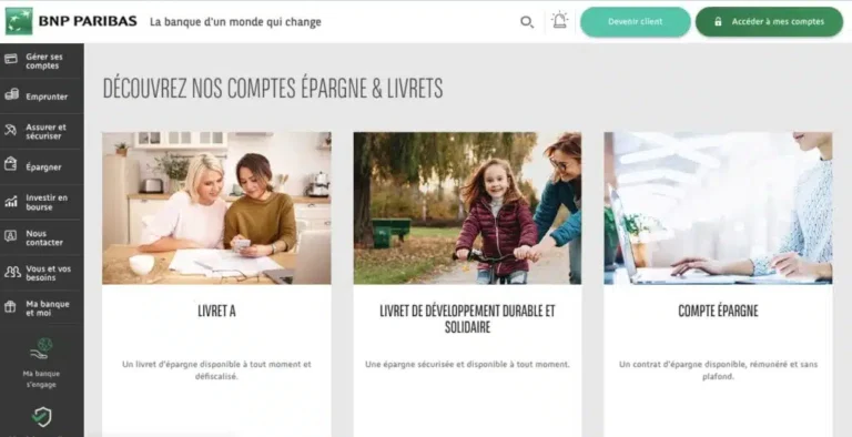 comment ouvrir un compte epargne plus chez bnp paribas