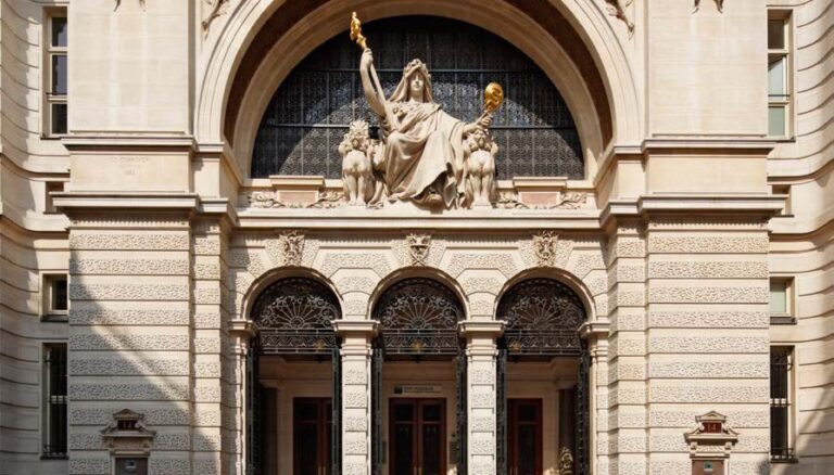 Que savoir sur la BNP au Faubourg Saint-Antoine 43 facade moderne de la bnp au faubourg