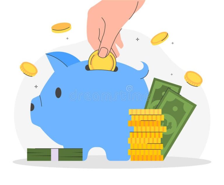 frais bancaires illustres par des pieces de monnaie 1