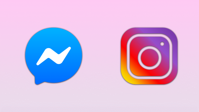 icone dinstagram et facebook fusionnees