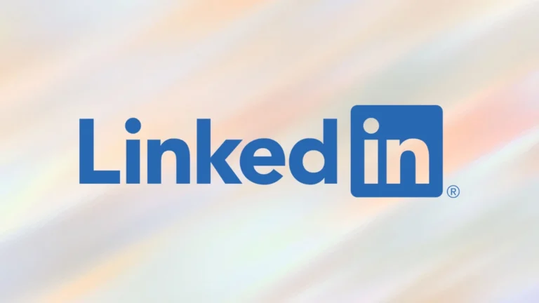 icone linkedin avec une croix rouge