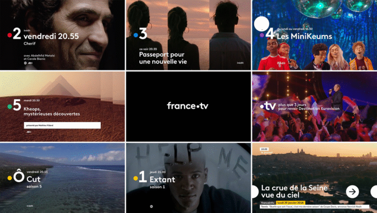 C'est quoi France TV et quels services offre-t-il aux téléspectateurs 10 logo de france tv avec ecran de television