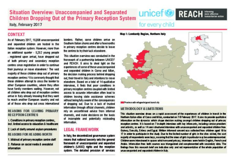 Quel est le schéma de prise en charge pour les mineurs non accompagnés 1 mineur non accompagne en situation daccueil