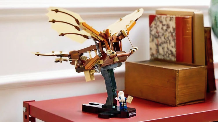 Comment construire un modèle LEGO inspiré de Léonard de Vinci