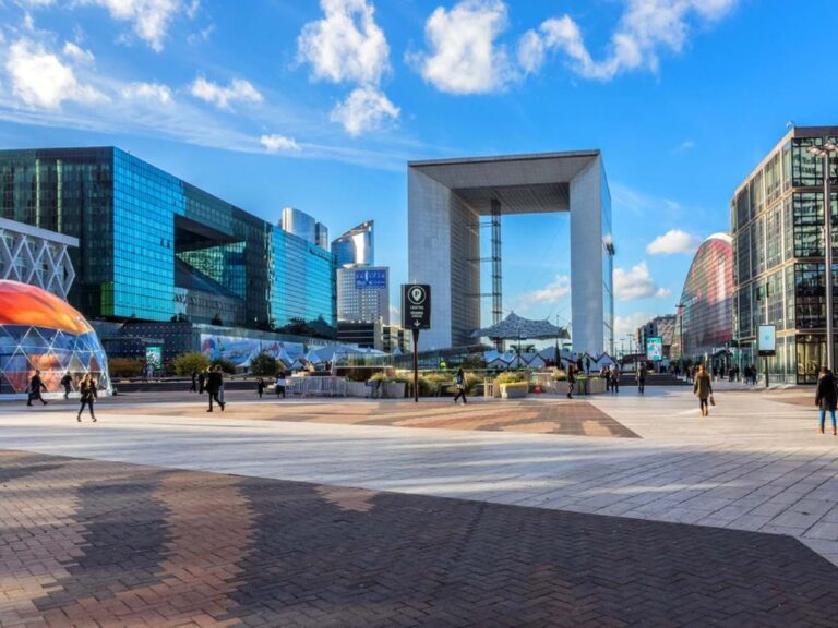 photo dun immeuble moderne en ville