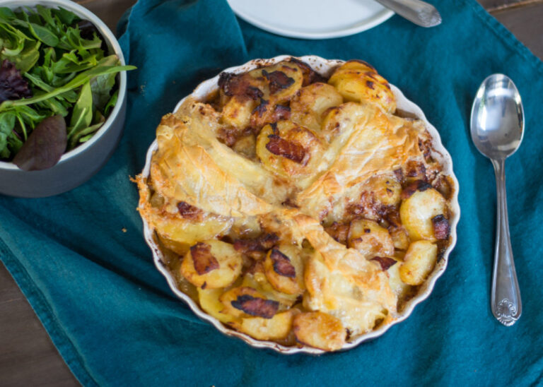 plat savoureux servi en montagne