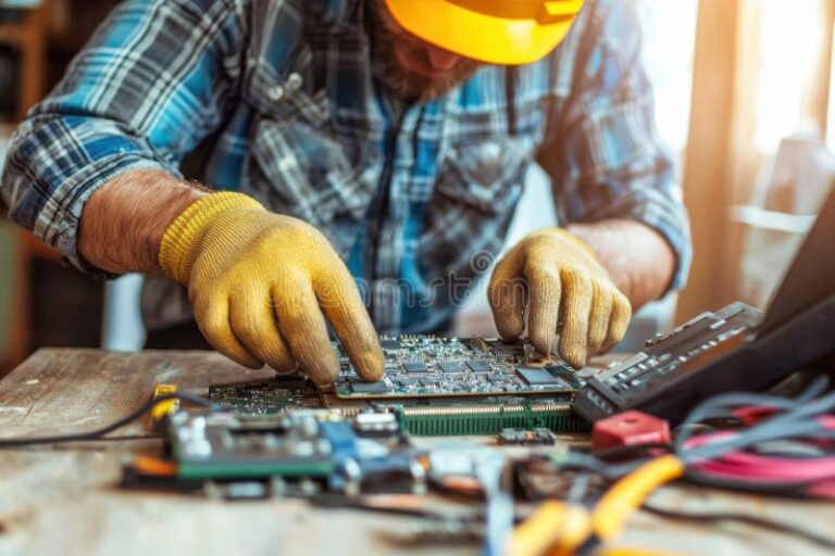 Comment casser son pel sans endommager son matériel 4 un artisan demonte soigneusement un appareil