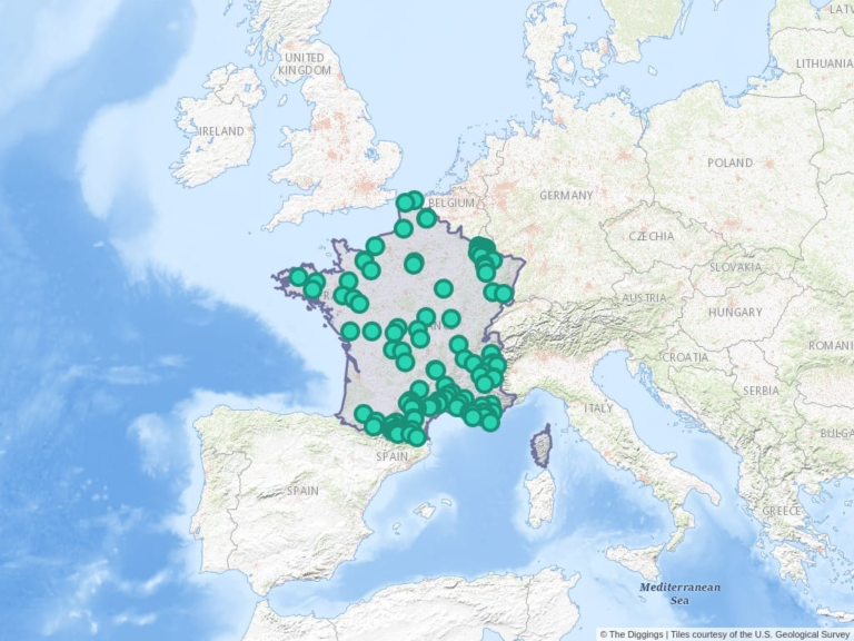Où trouver de l'or en France : les meilleures options disponibles 47 une carte des sites auriferes en france