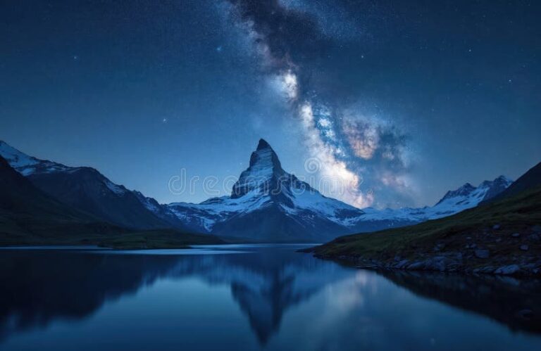 Pourquoi devrions-nous toujours aspirer à un peu plus haut 28 une montagne majestueuse sous un ciel lumineux