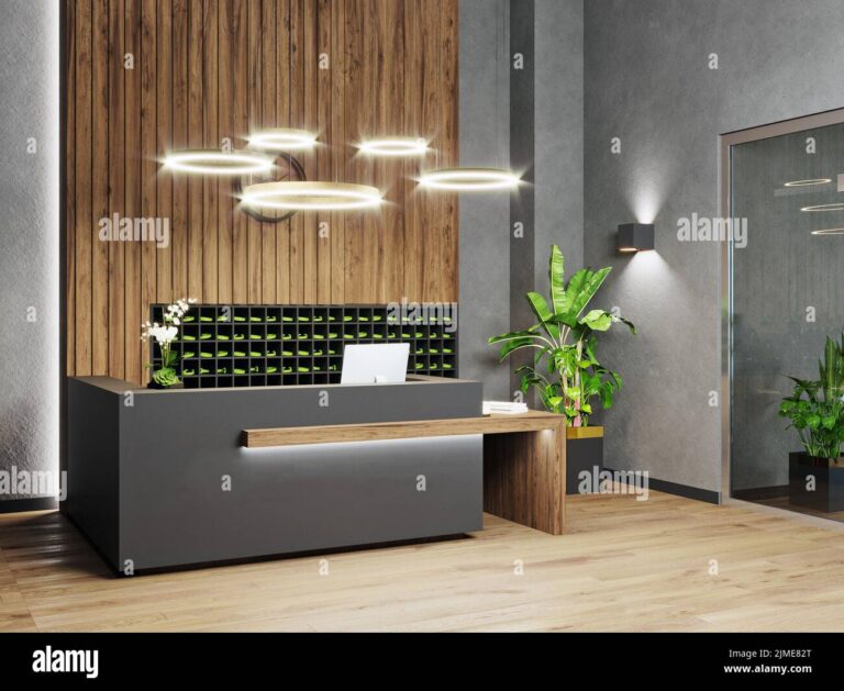 une photo dun centre daccueil moderne