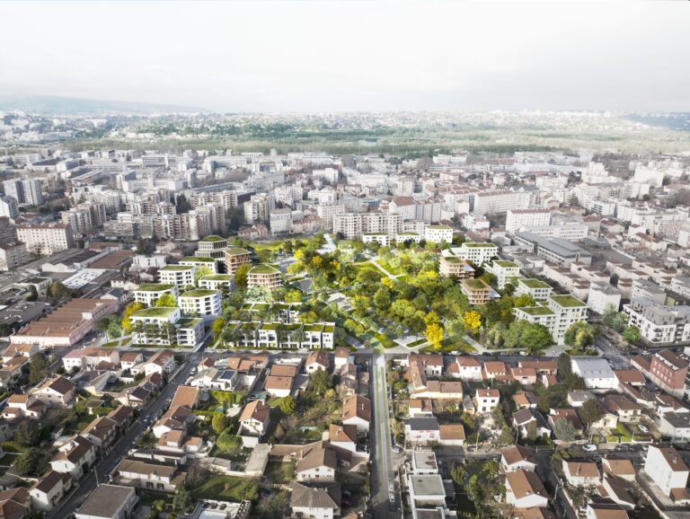 vue aerienne de la rue nicolas bellot