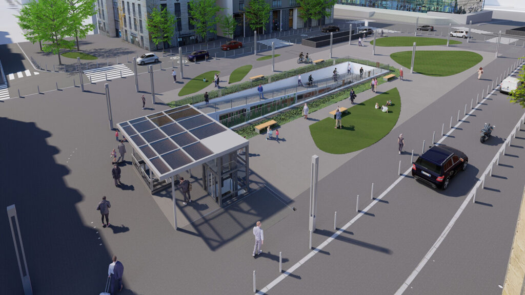 Où trouver des informations sur le parking public Metpark à Bordeaux