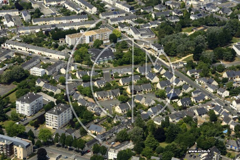 Comment bénéficier des logements d'Angers Loire Habitat à Belle Beille 32 vue aerienne du quartier belle beille