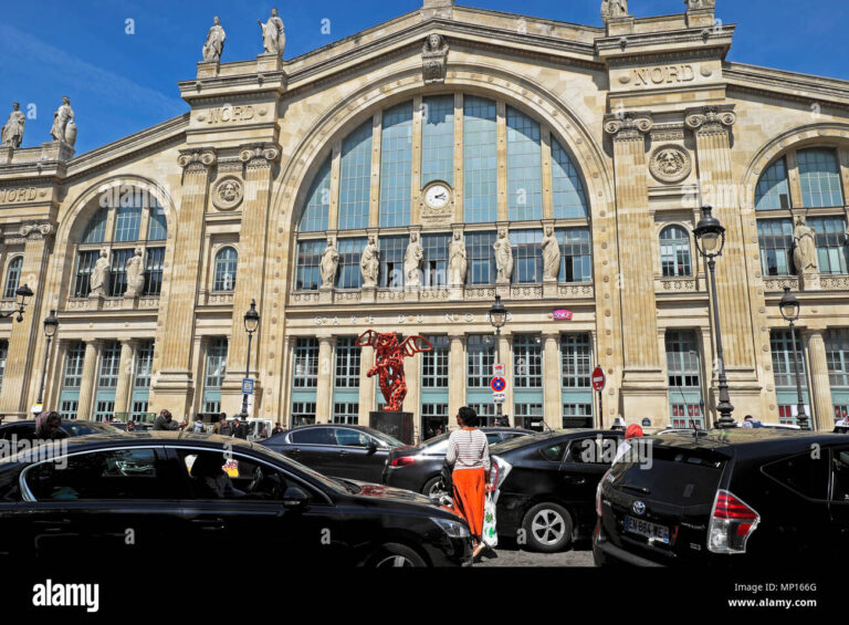 Où trouver une banque à la Gare du Nord à Paris 61 vue exterieure de la gare du nord