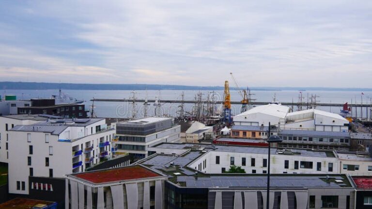 vue panoramique de brest et du port