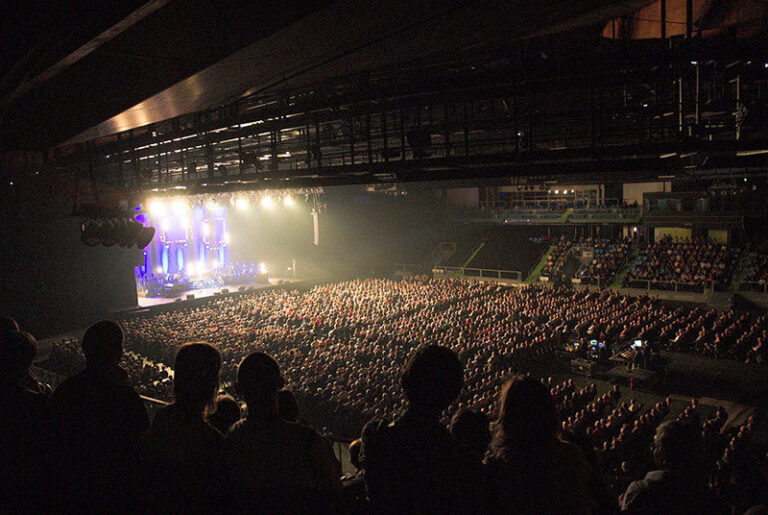 vue panoramique de larena stade de lievin