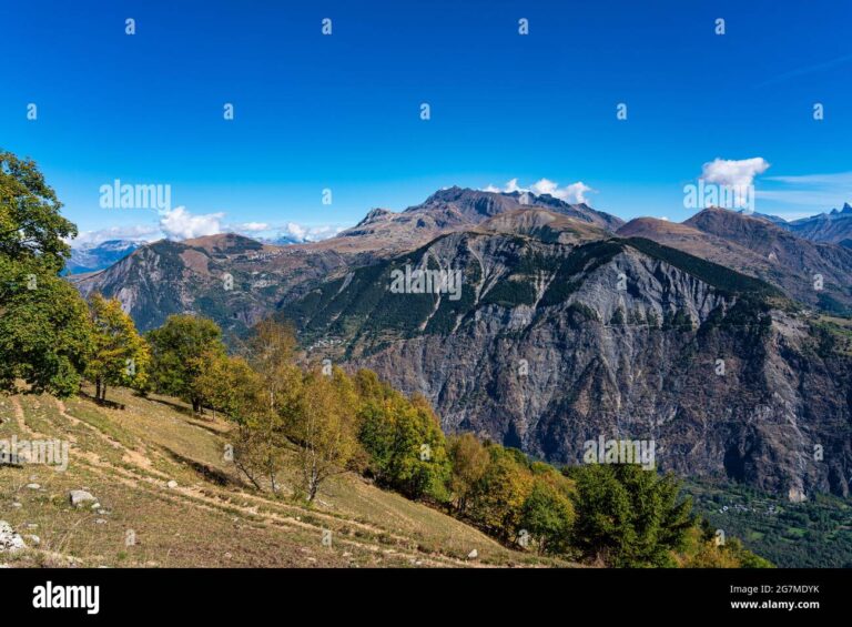 vue panoramique du bourg des comptes