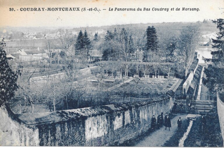 vue panoramique du coudray montceaux